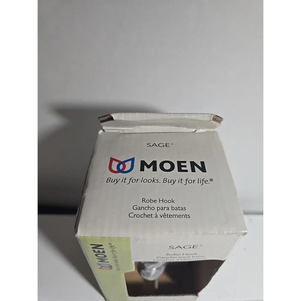 MOEN SAGE Single Robe‎ Hook DN6803BN Brushed Nickel